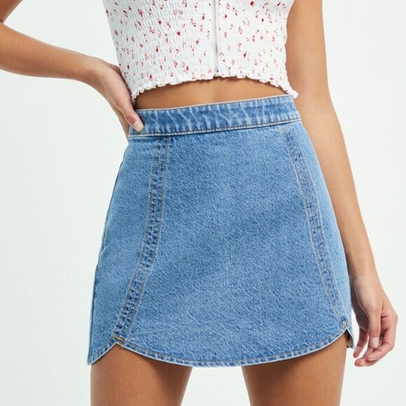 PacSun Dresses & Skirts - PacSun Light Blue Denim Mini Skirt